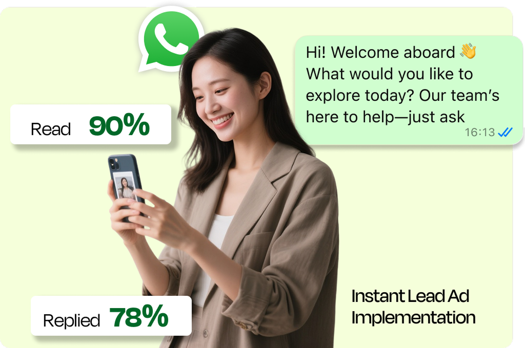 Generate - Instant lead Ads illustration